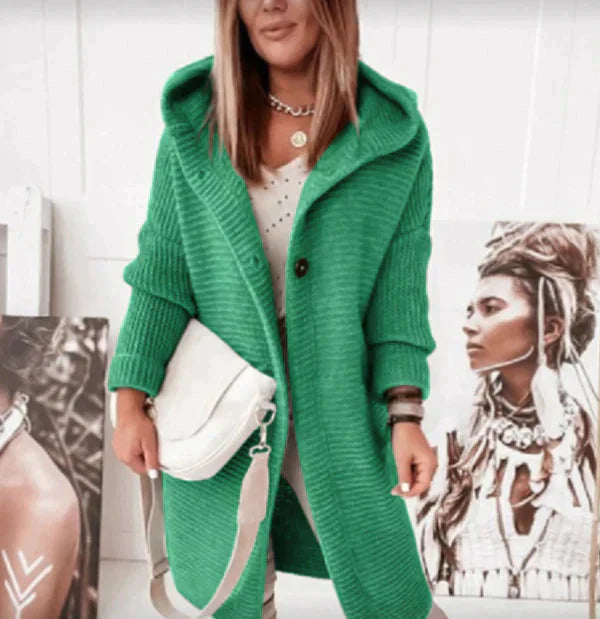 Marisol | Cárdigan de punto, elegancia acogedora para los días frescos