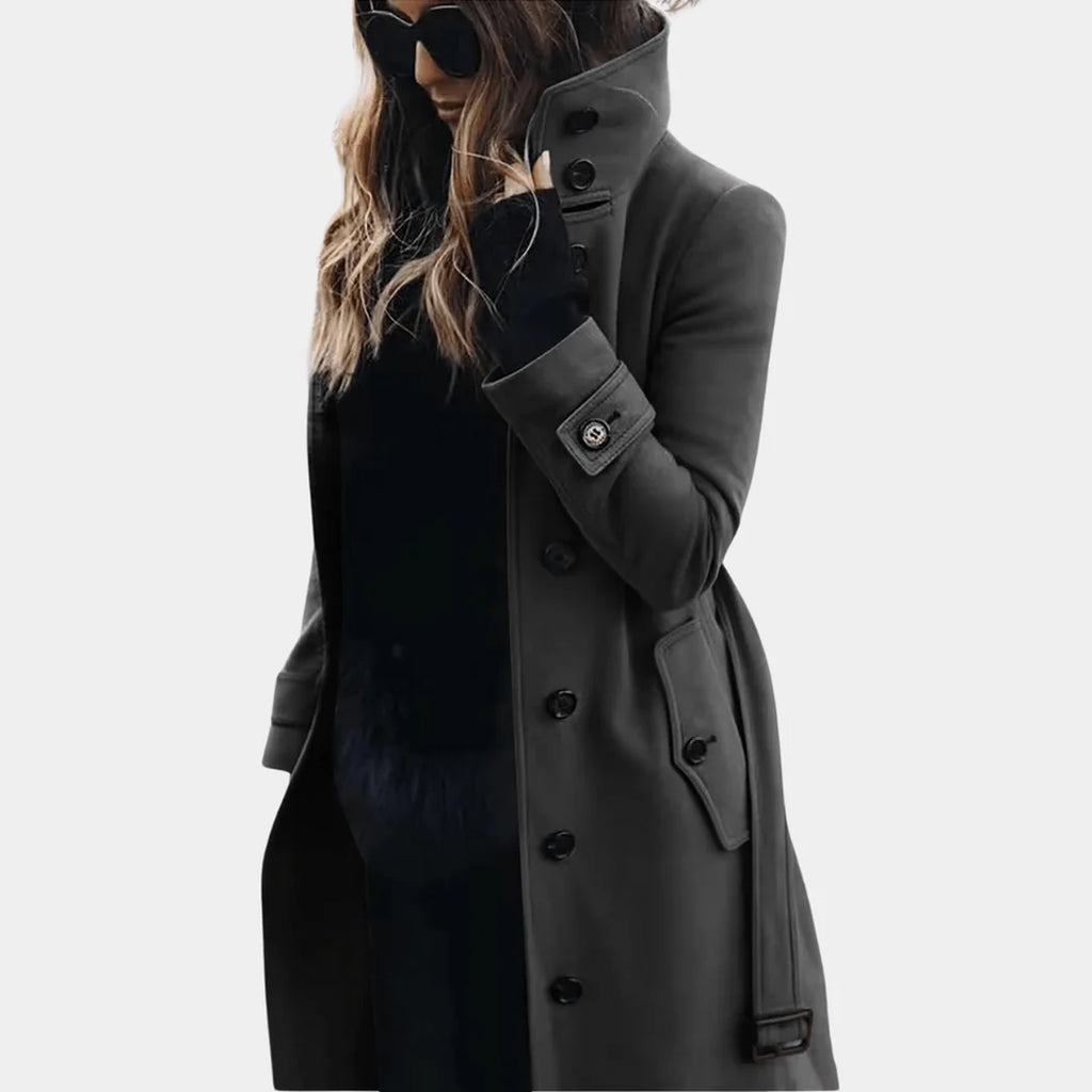 Elena | Gabardina para mujer – estilo elegante con abrigo de temporada