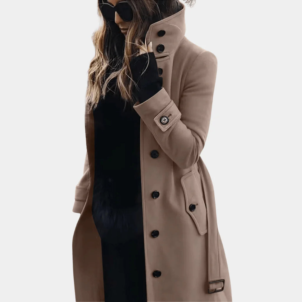 Elena | Gabardina para mujer – estilo elegante con abrigo de temporada