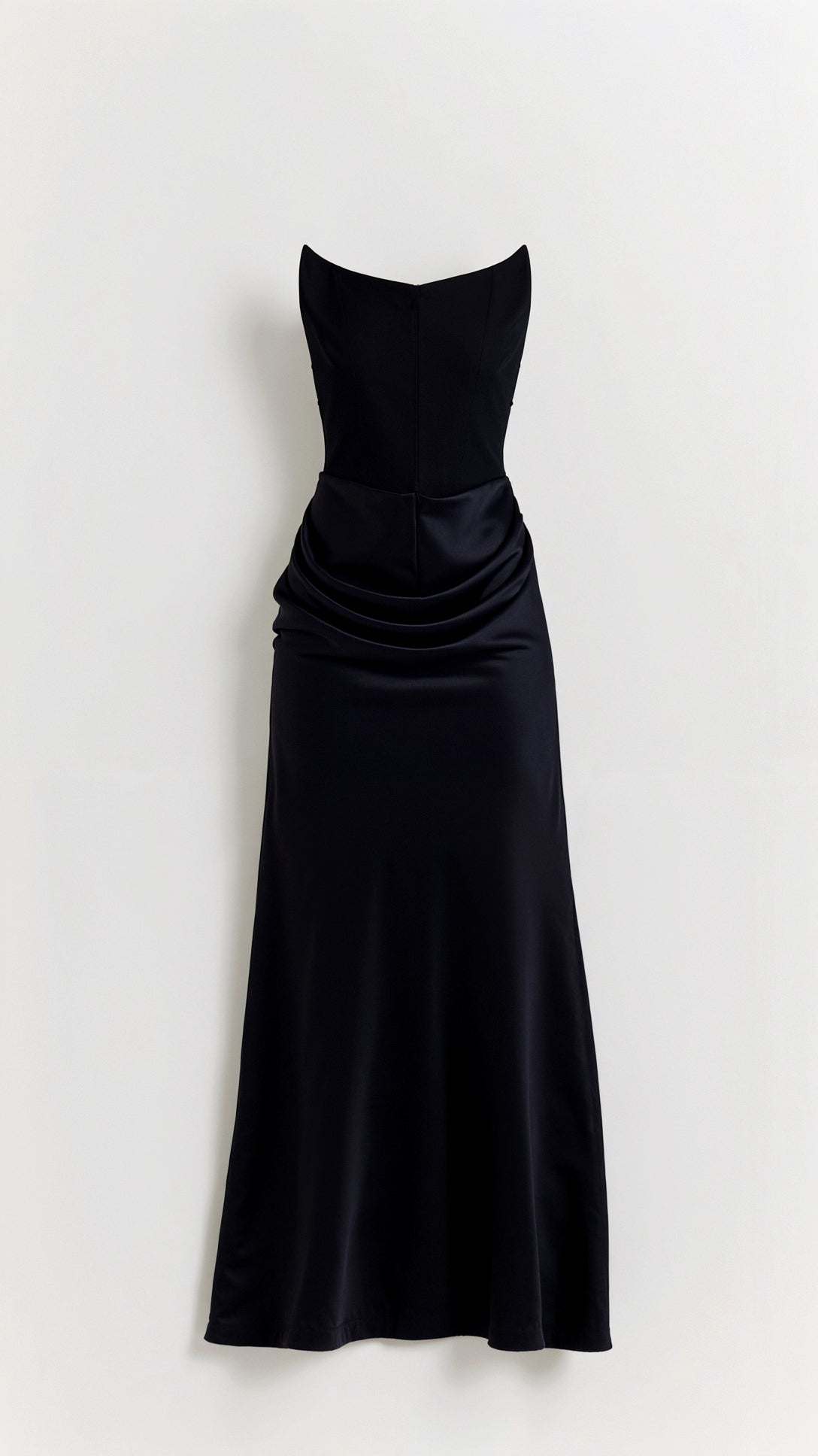 Velmira | Vestido Maxi Entallado sin Tirantes