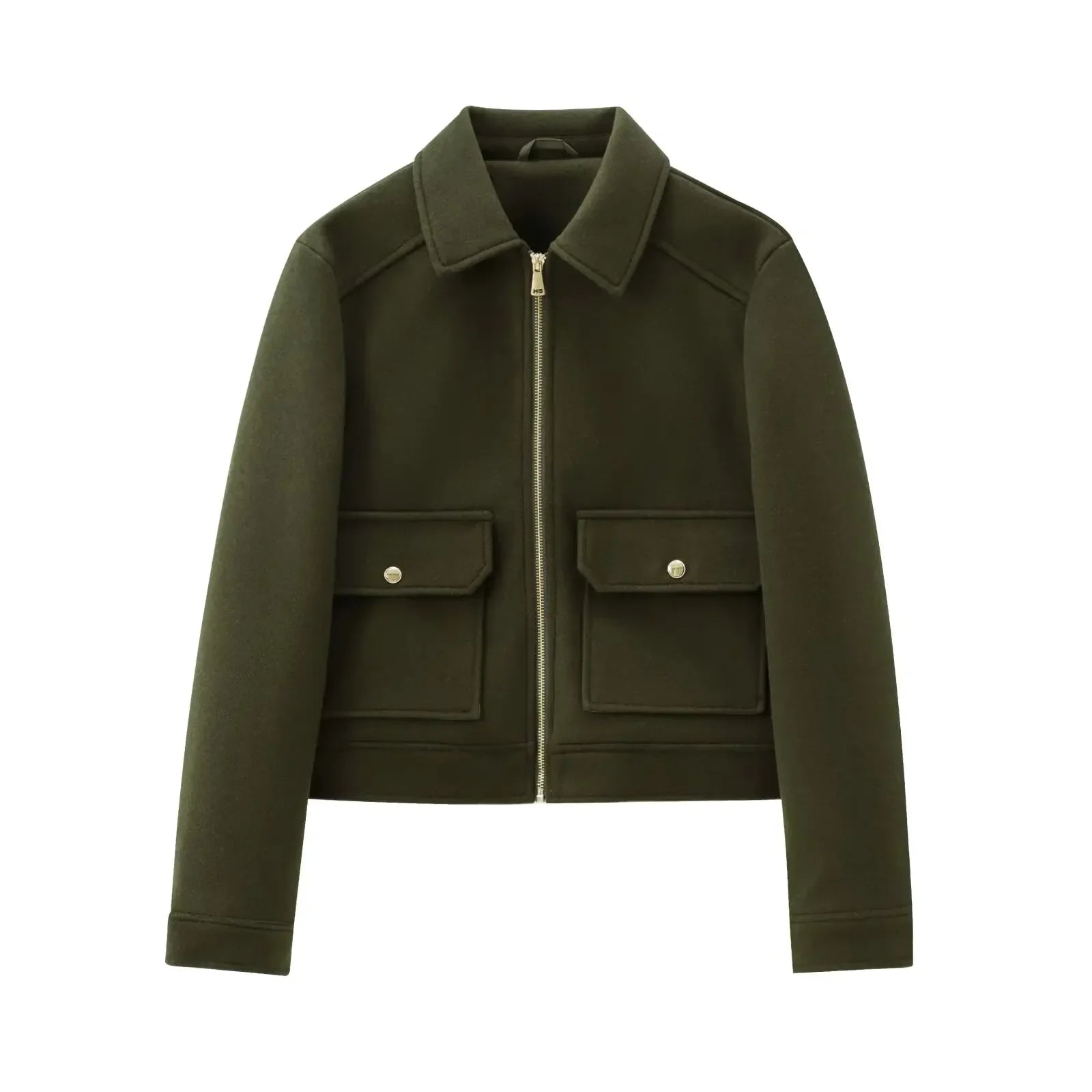 Calyra | Chaqueta Corta con Cremallera para Mujer