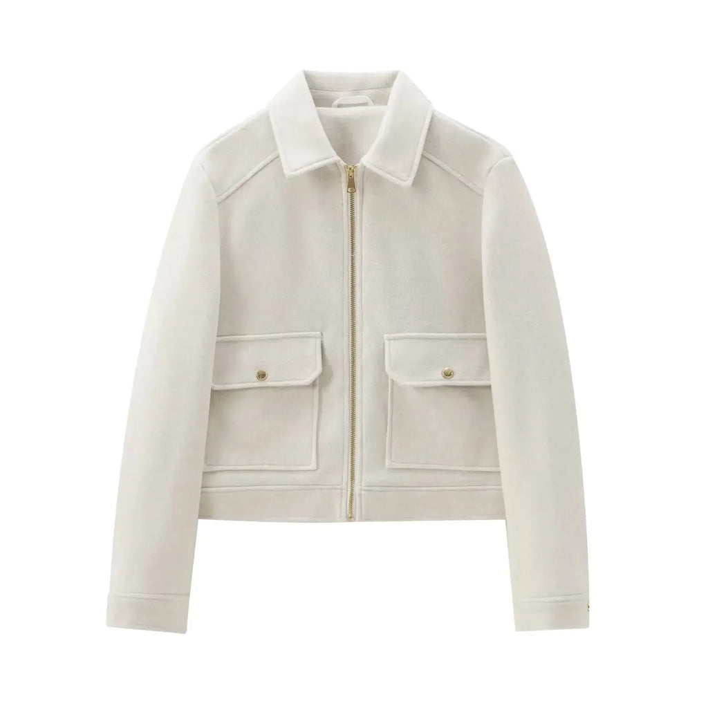 Calyra | Chaqueta Corta con Cremallera para Mujer