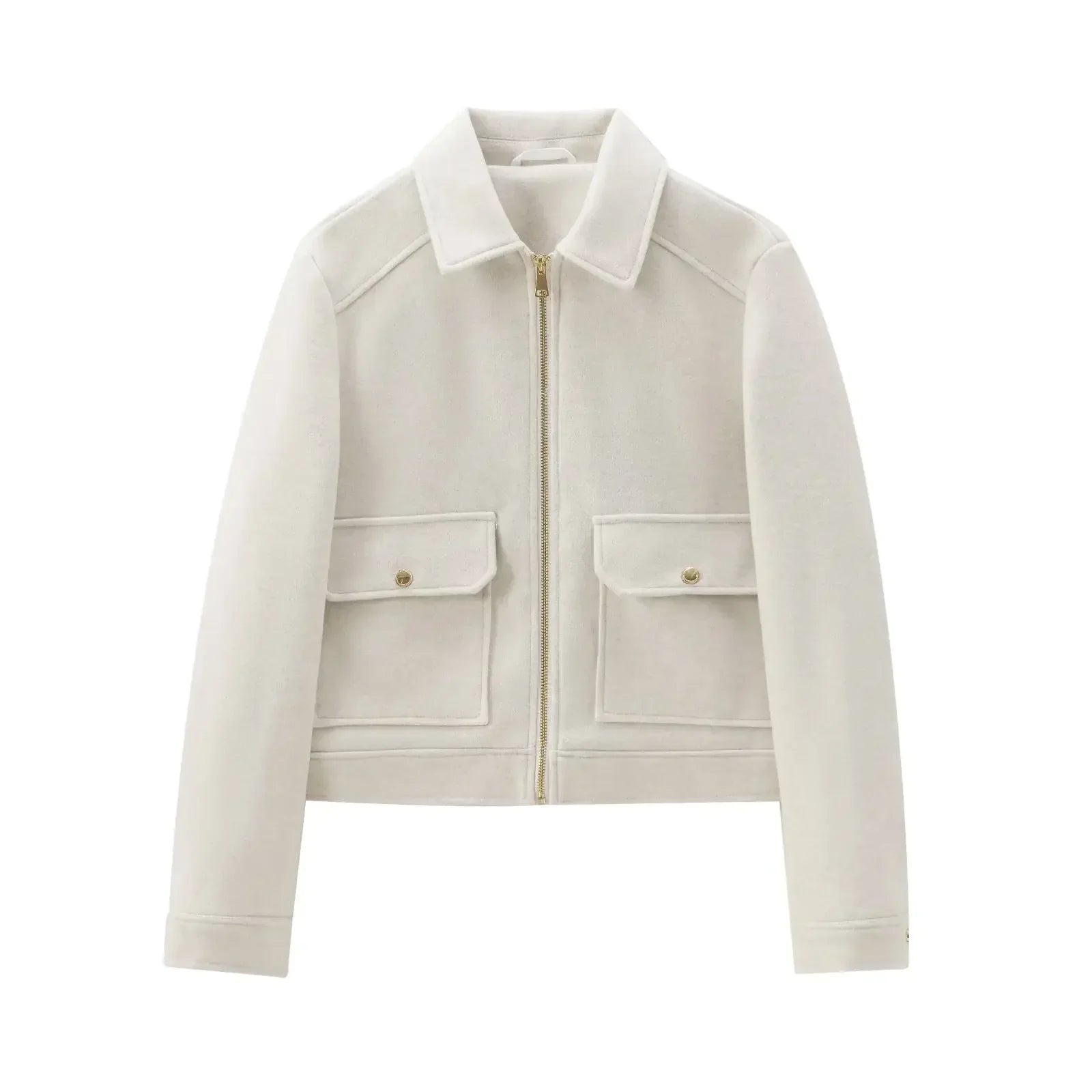 Calyra | Chaqueta Corta con Cremallera para Mujer