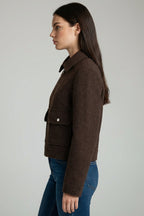 Calyra | Chaqueta Corta con Cremallera para Mujer