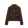 Calyra | Chaqueta Corta con Cremallera para Mujer