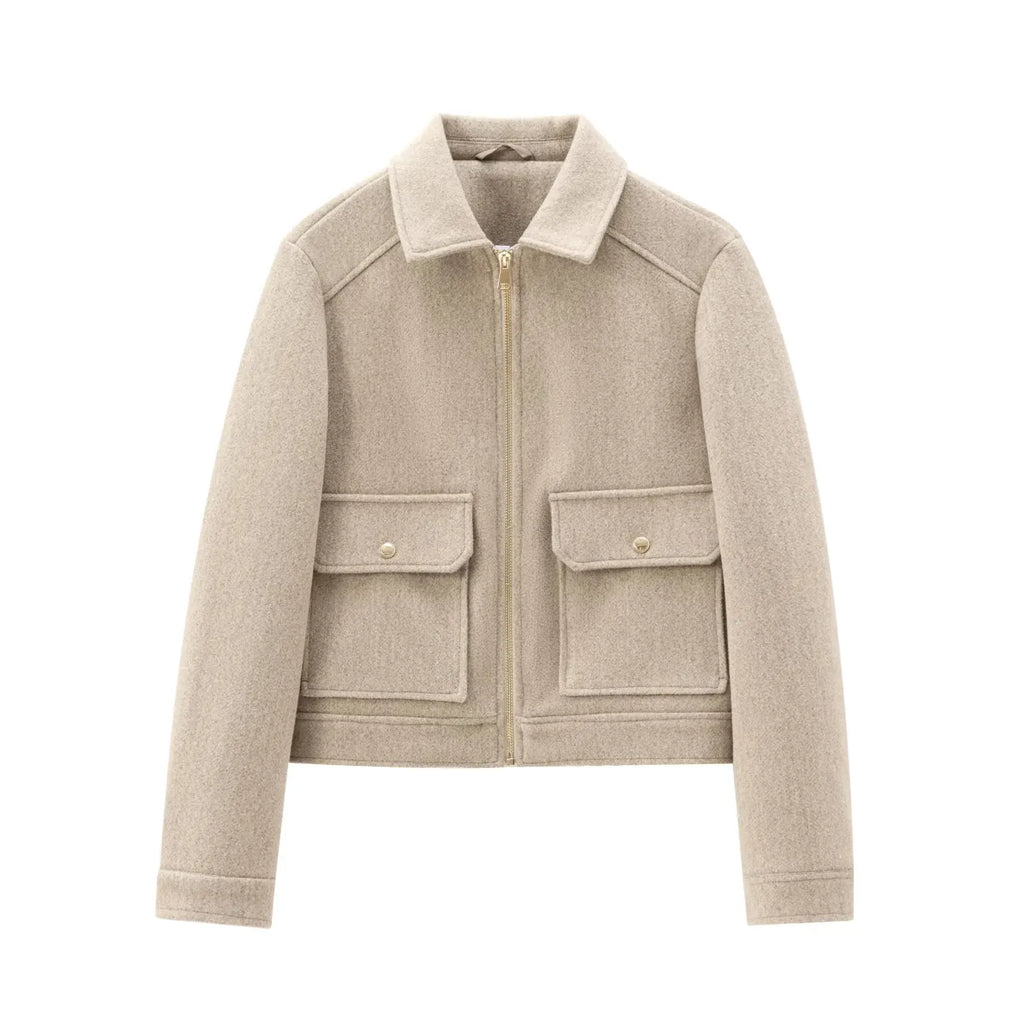 Calyra | Chaqueta Corta con Cremallera para Mujer