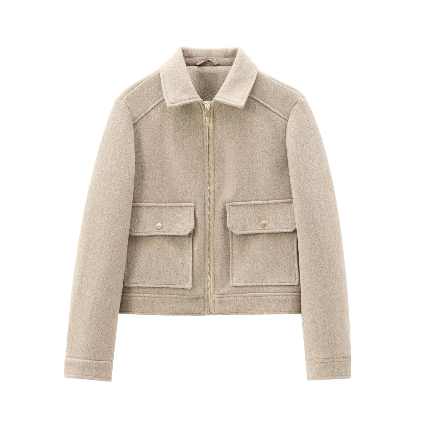 Calyra | Chaqueta Corta con Cremallera para Mujer