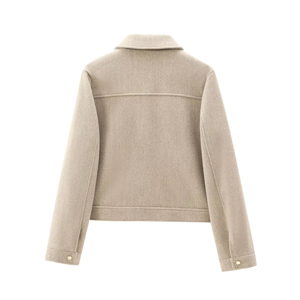Calyra | Chaqueta Corta con Cremallera para Mujer