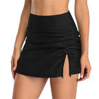 Ayla | Falda de Baño de Cintura Alta – Estilo Playero Chic