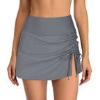 Ayla | Falda de Baño de Cintura Alta – Estilo Playero Chic