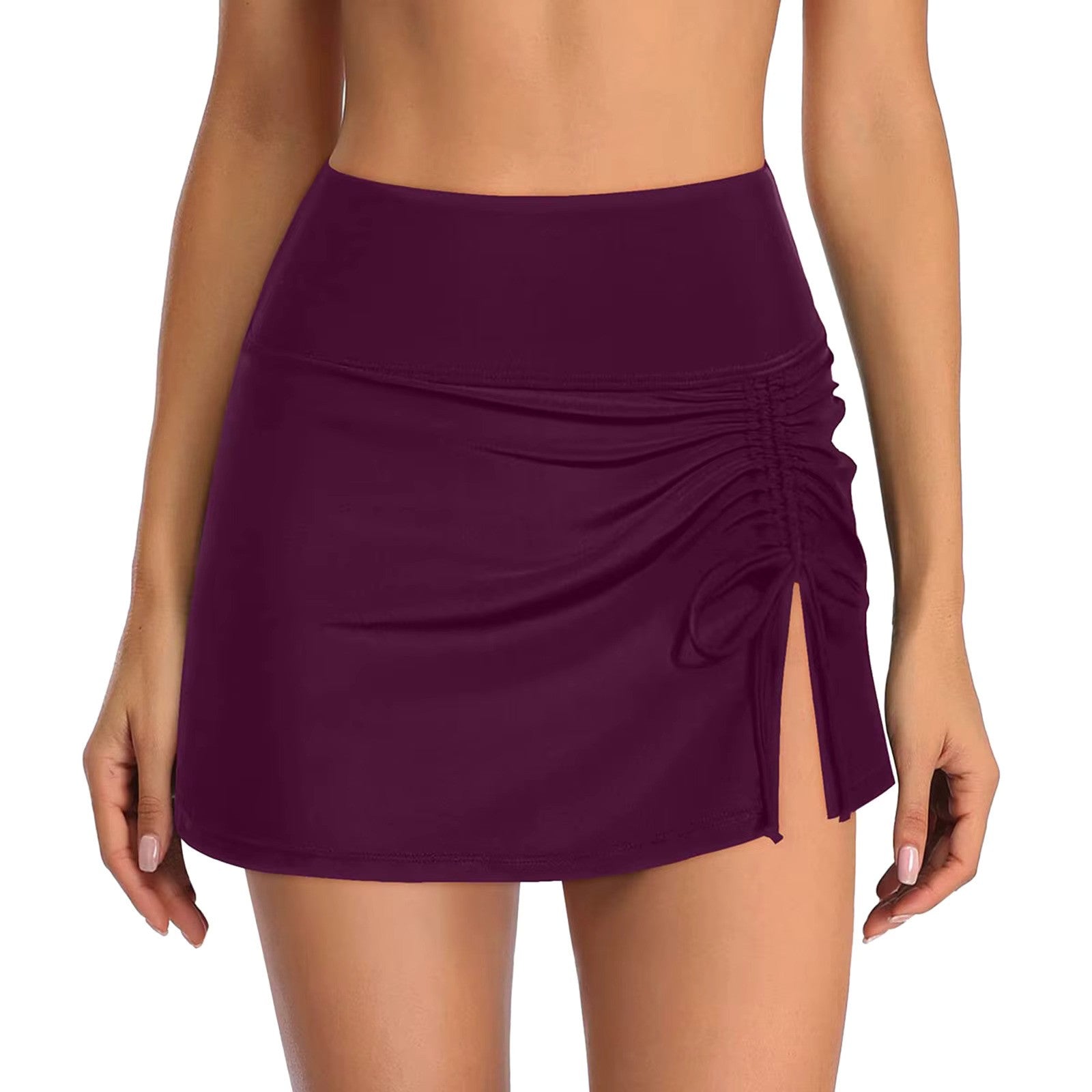 Ayla | Falda de Baño de Cintura Alta – Estilo Playero Chic