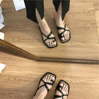 Ana Mae | Sandalias de Verano con Anillo en el Dedo Mujer 2025 Cómodas y Elegantes
