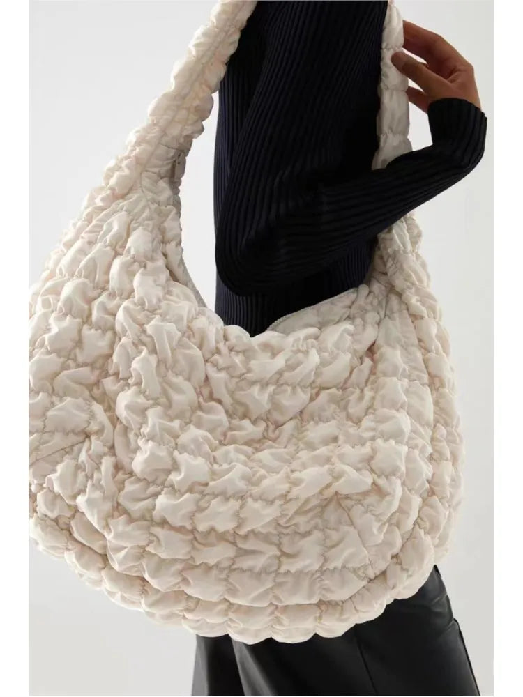 Nayara | Bolso de Hombro Acolchado Ligero y Espacioso