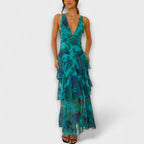 Ami | Vestido maxi ligero con escote en V profundo