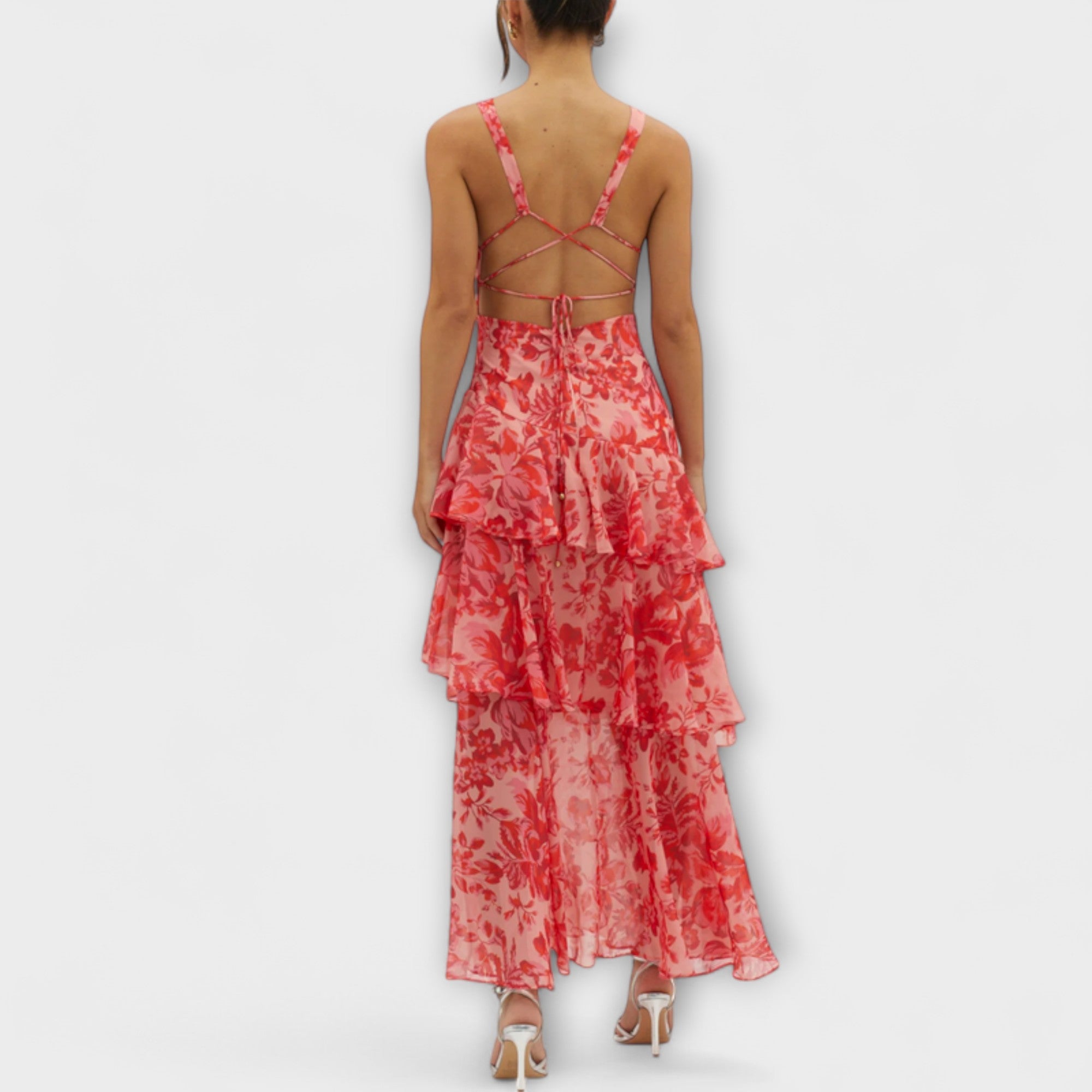 Ami | Vestido maxi ligero con escote en V profundo