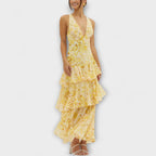Ami | Vestido maxi ligero con escote en V profundo