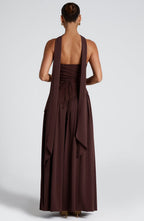 Eulalia | Vestido largo elegante sin mangas para mujer