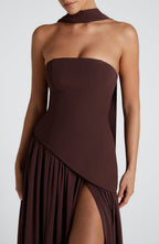 Eulalia | Vestido largo elegante sin mangas para mujer