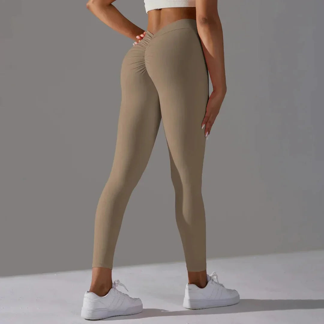 Danna | Leggings deportivos de cintura alta para yoga, gimnasio y fitness