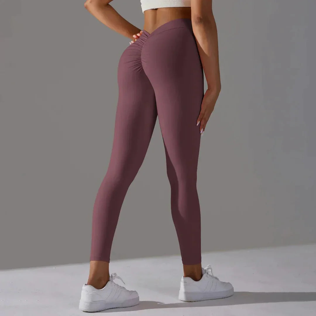 Danna | Leggings deportivos de cintura alta para yoga, gimnasio y fitness
