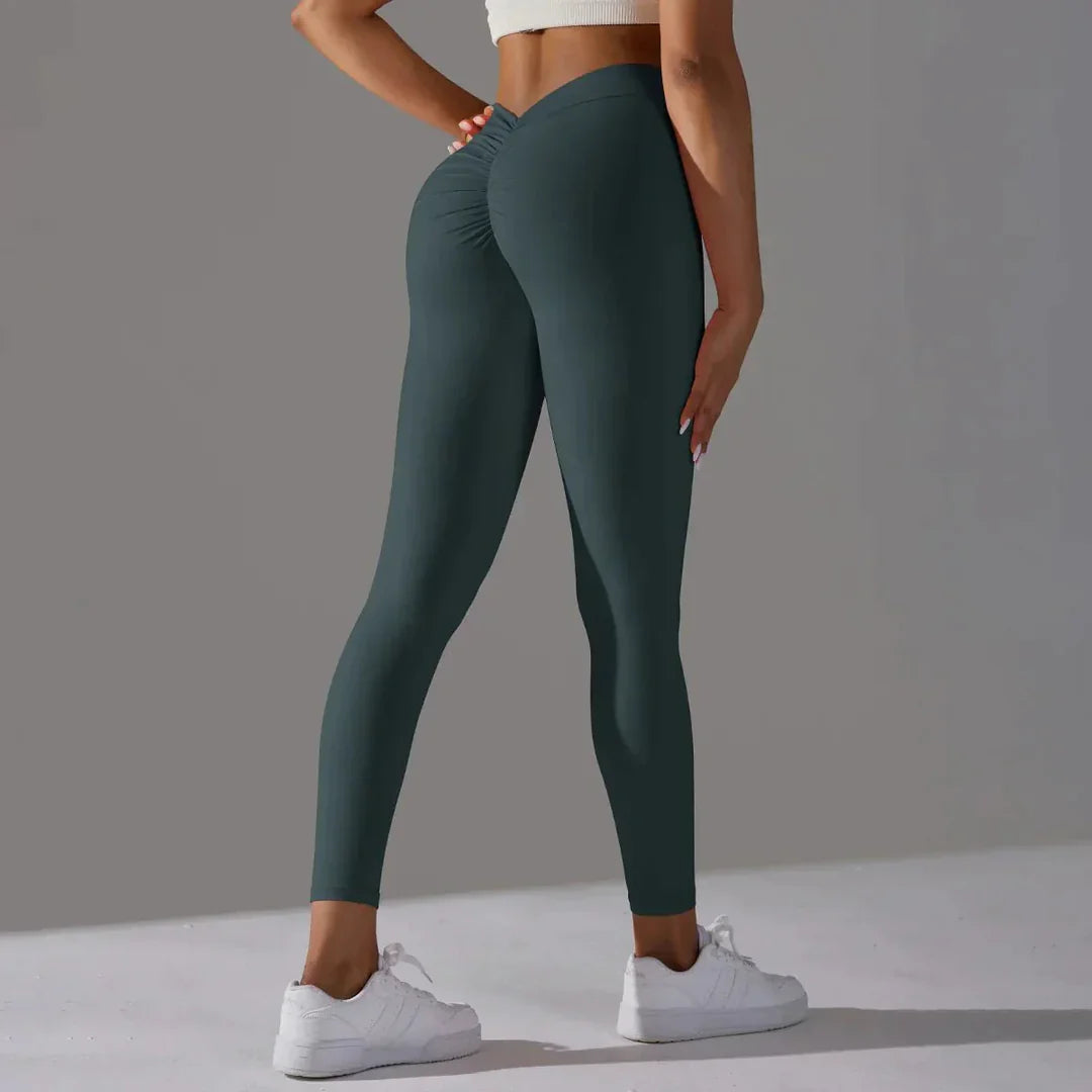 Danna | Leggings deportivos de cintura alta para yoga, gimnasio y fitness