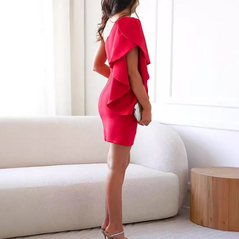 Yaiza | Vestido de cóctel elegante entallado para mujer